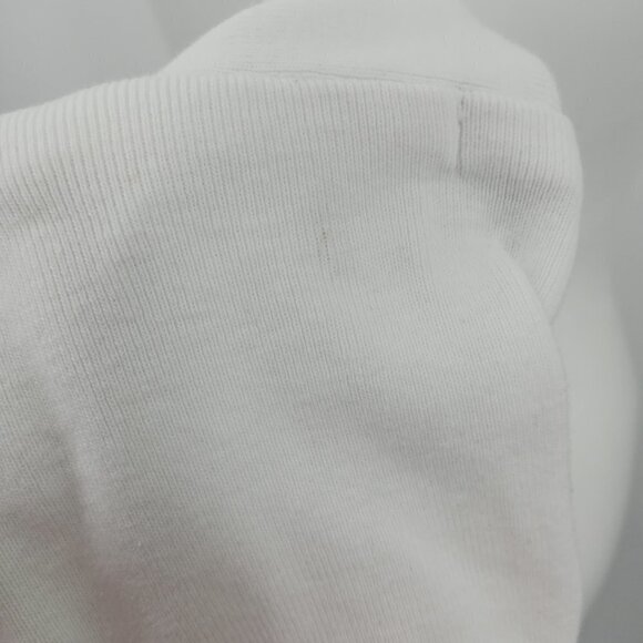 Barbara Lesser White Open Front Cardigan Size S - Picture 9 of 12